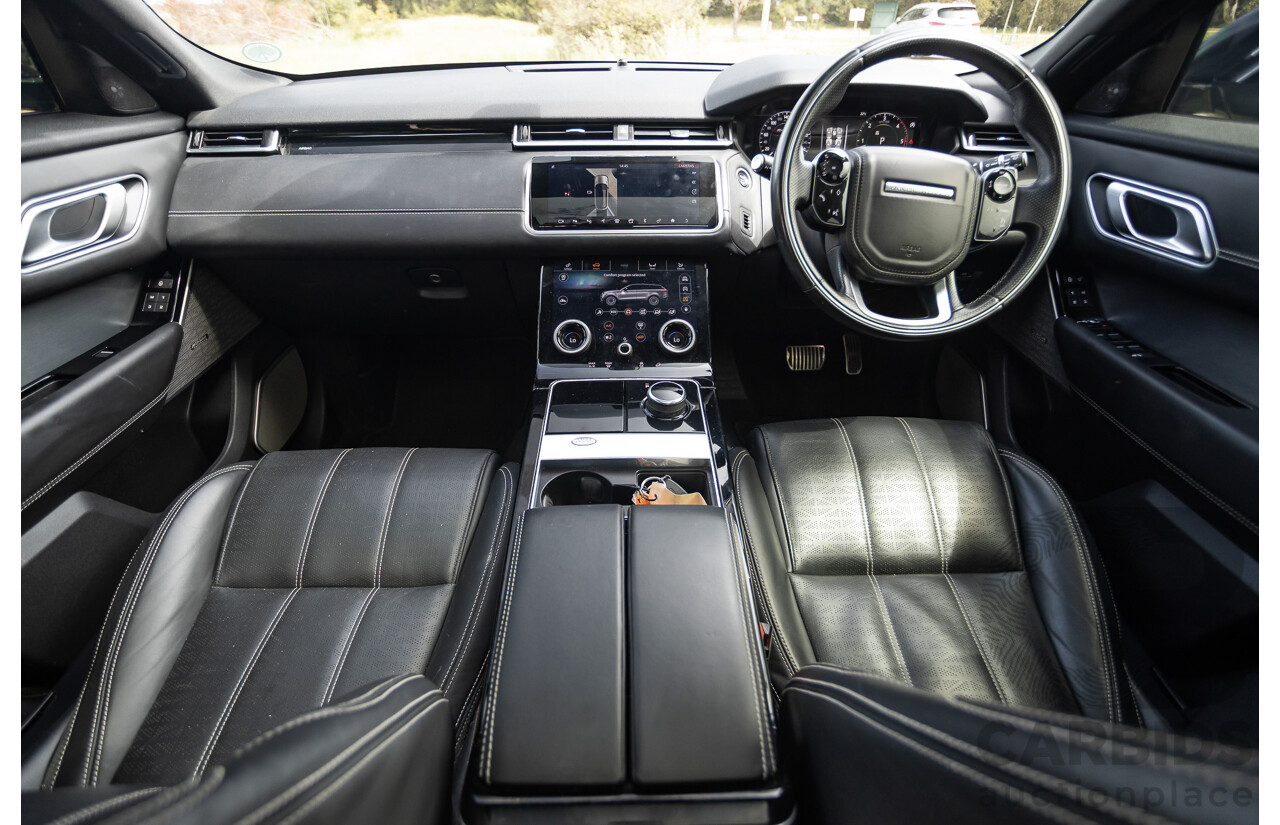 12/2017 Land Rover Range Rover Velar D300 HSE R-Dynamic (AWD) L560 MY18 4d Wagon Ammonite Grey Metallic Twin Turbo Diesel V6 3.0L