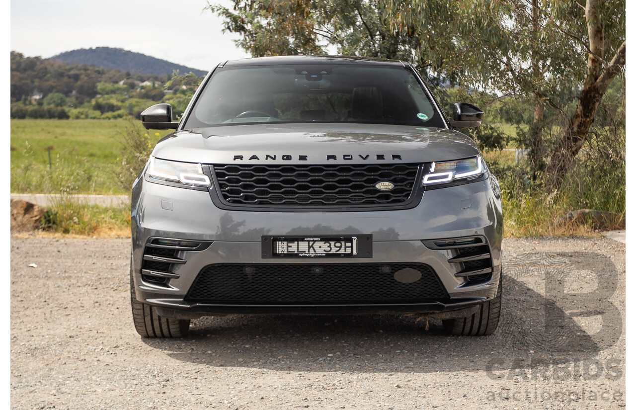 12/2017 Land Rover Range Rover Velar D300 HSE R-Dynamic (AWD) L560 MY18 4d Wagon Ammonite Grey Metallic Twin Turbo Diesel V6 3.0L