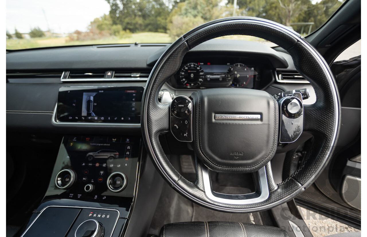 12/2017 Land Rover Range Rover Velar D300 HSE R-Dynamic (AWD) L560 MY18 4d Wagon Ammonite Grey Metallic Twin Turbo Diesel V6 3.0L