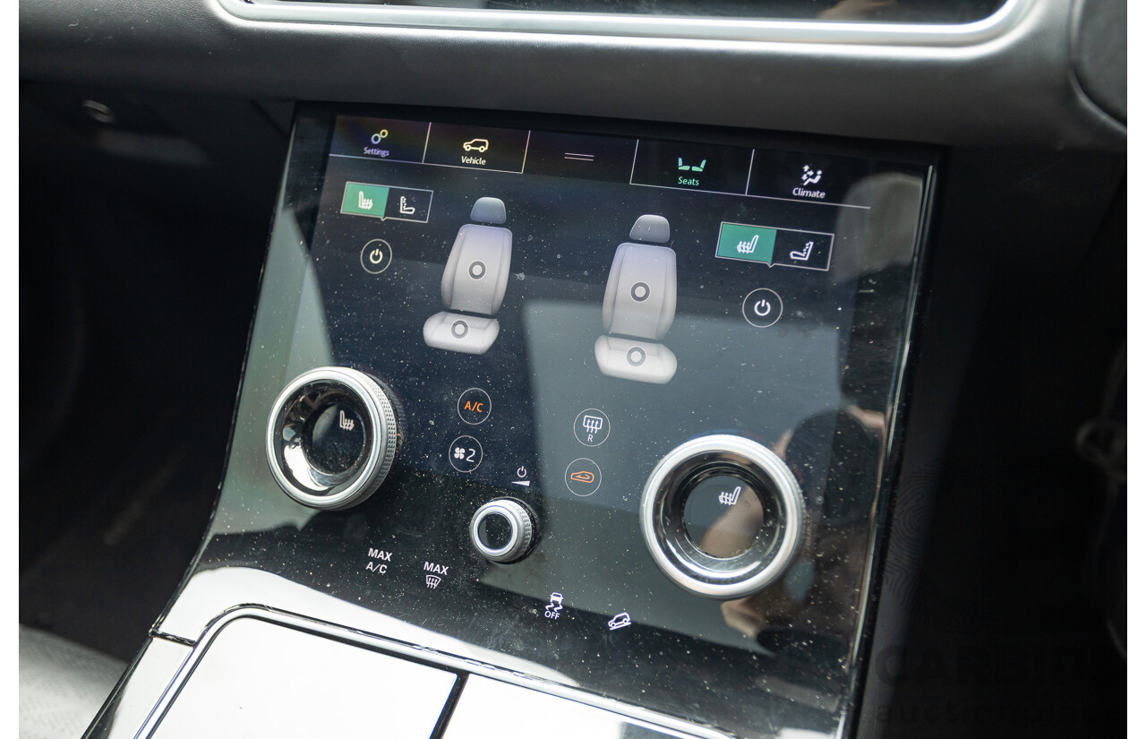 12/2017 Land Rover Range Rover Velar D300 HSE R-Dynamic (AWD) L560 MY18 4d Wagon Ammonite Grey Metallic Twin Turbo Diesel V6 3.0L