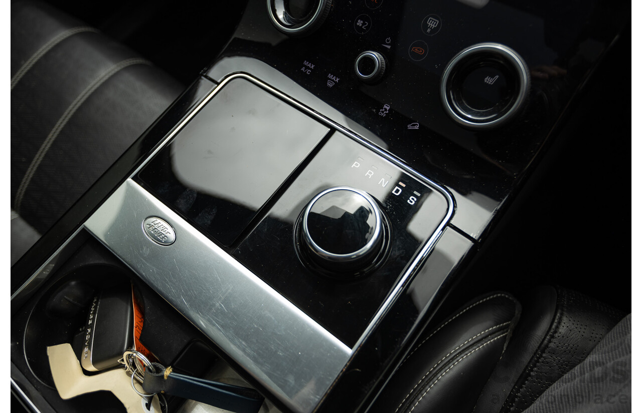 12/2017 Land Rover Range Rover Velar D300 HSE R-Dynamic (AWD) L560 MY18 4d Wagon Ammonite Grey Metallic Twin Turbo Diesel V6 3.0L