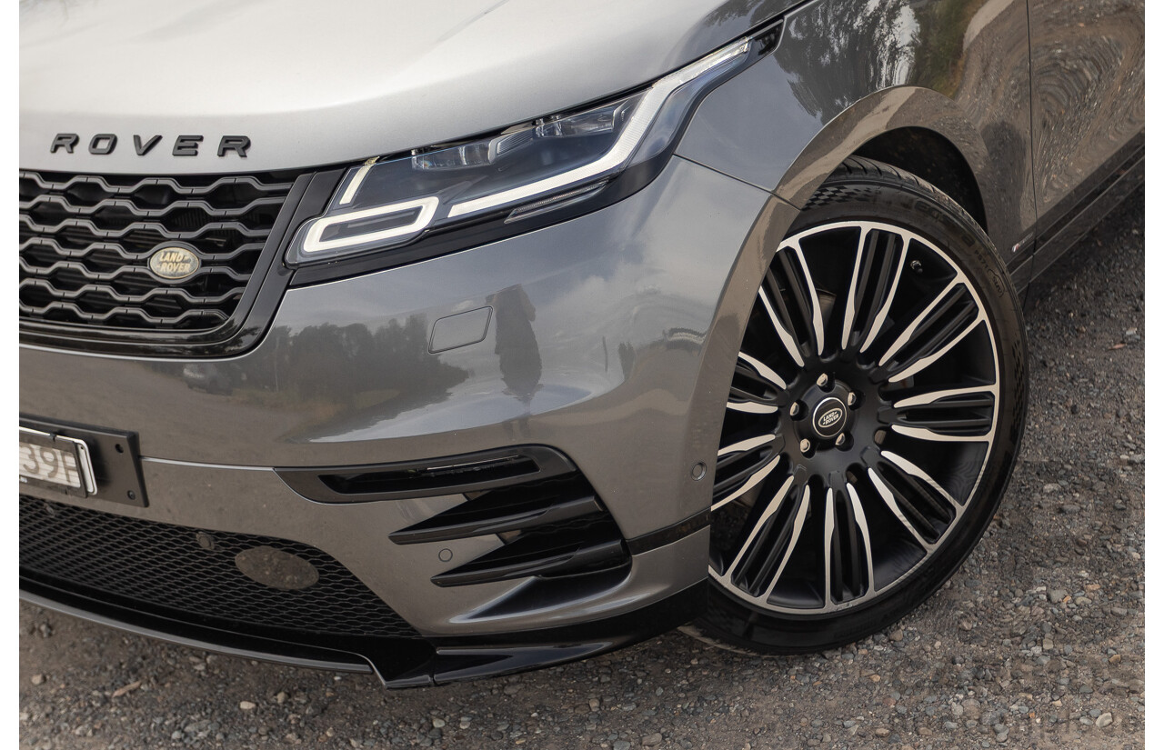 12/2017 Land Rover Range Rover Velar D300 HSE R-Dynamic (AWD) L560 MY18 4d Wagon Ammonite Grey Metallic Twin Turbo Diesel V6 3.0L