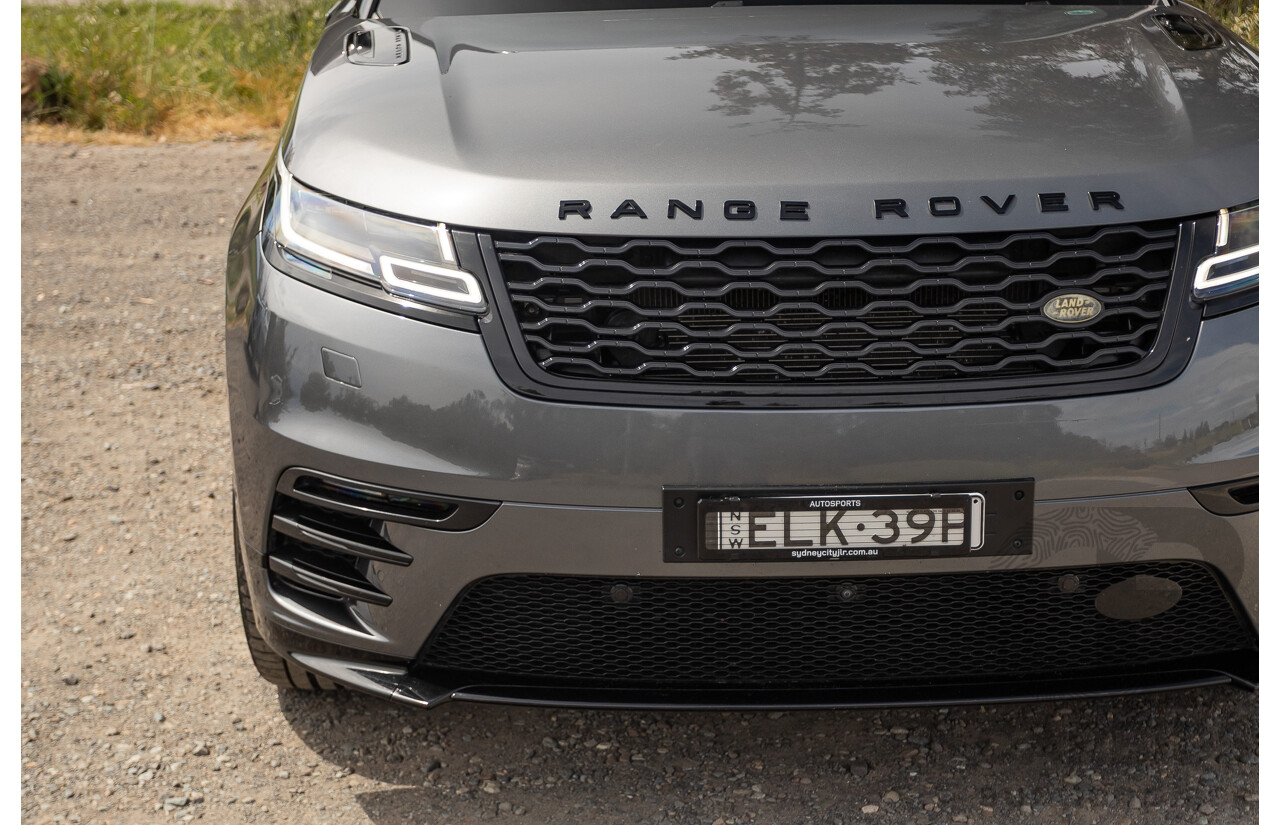 12/2017 Land Rover Range Rover Velar D300 HSE R-Dynamic (AWD) L560 MY18 4d Wagon Ammonite Grey Metallic Twin Turbo Diesel V6 3.0L