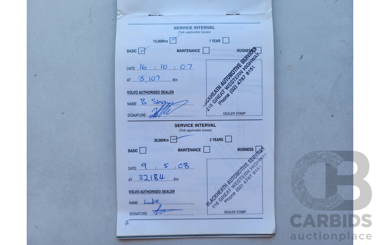 9/2005 Volvo V50 T5 MS 4d Wagon Silver 2.5L