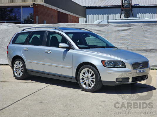 9/2005 Volvo V50 T5 MS 4d Wagon Silver 2.5L