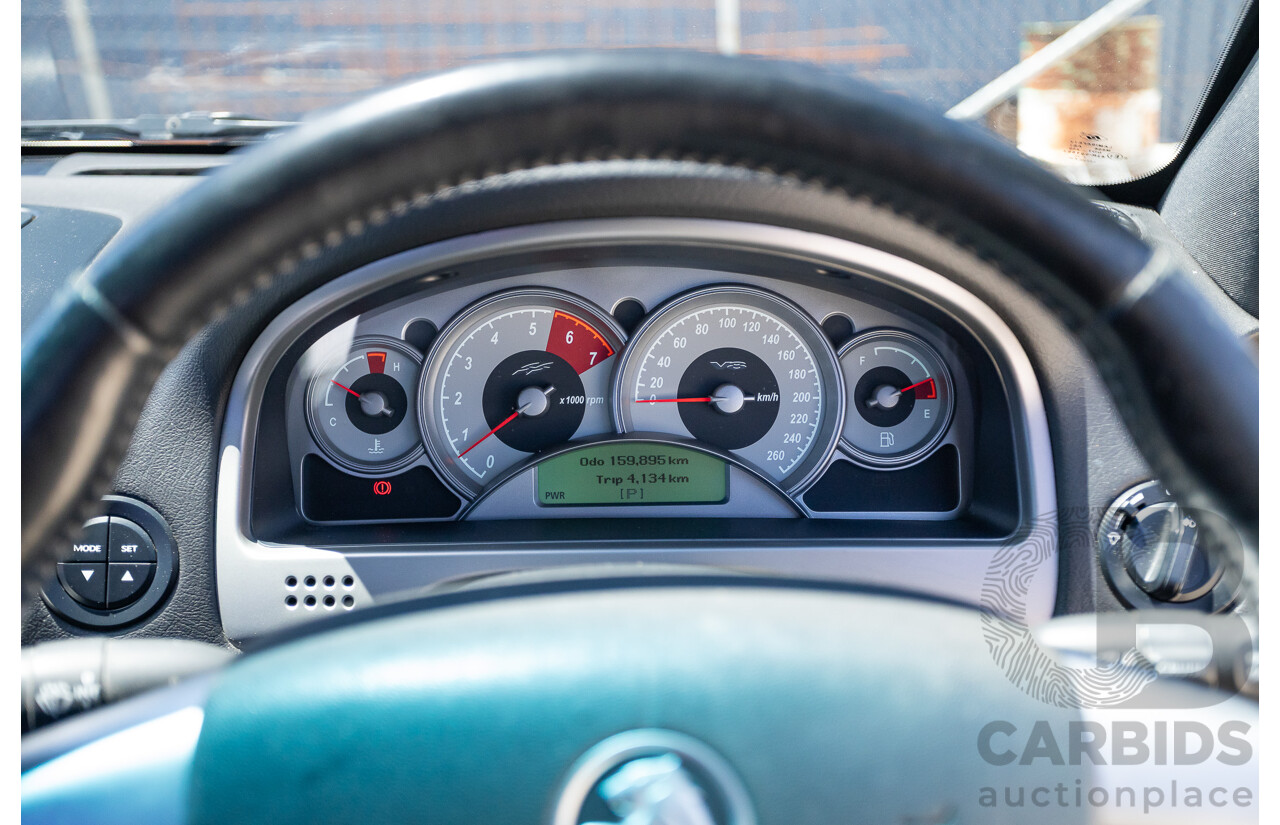 8/2005 Holden Commodore SS VZ Utility Heron White 5.7L V8