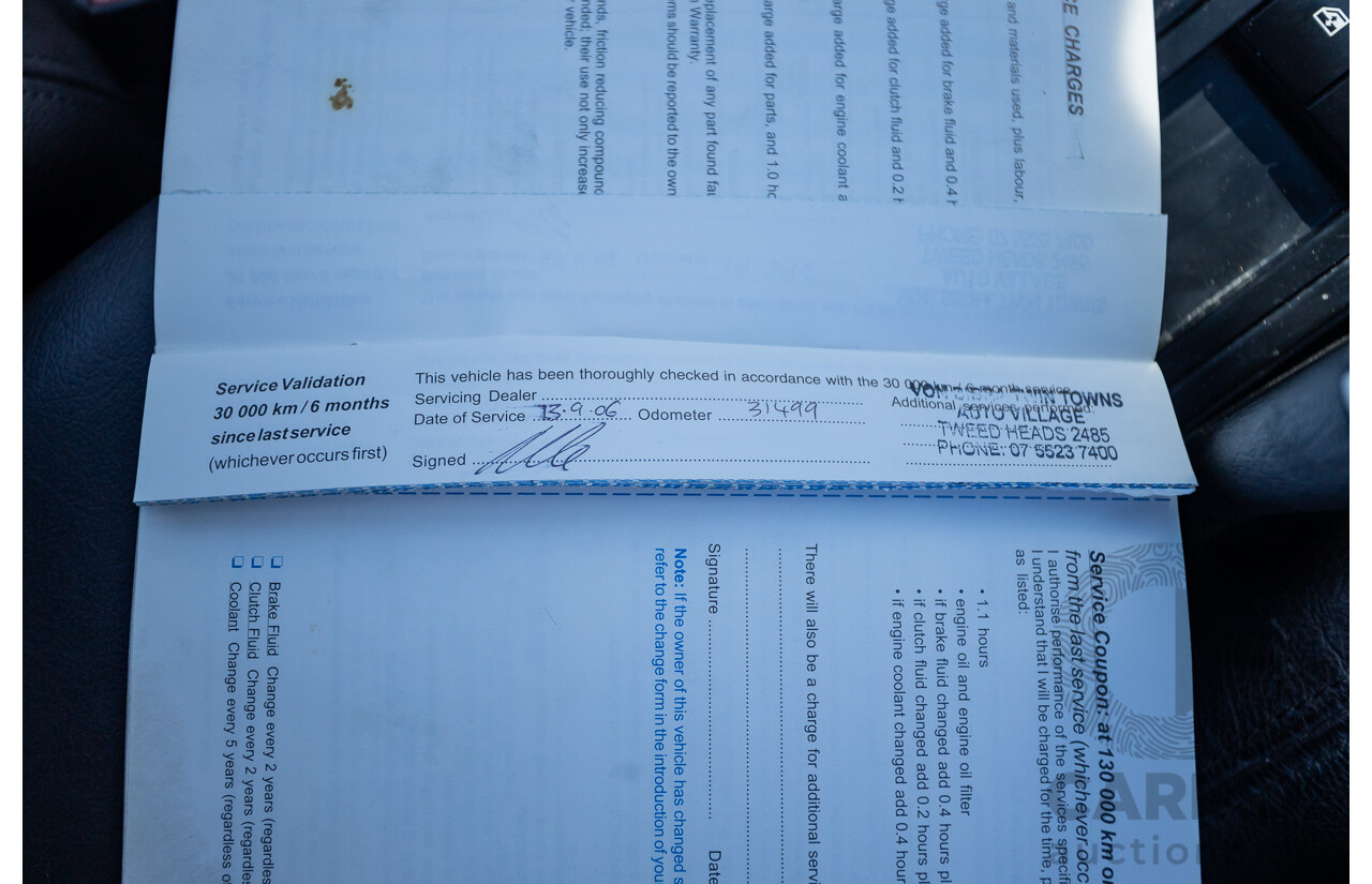 8/2005 Holden Commodore SS VZ Utility Heron White 5.7L V8