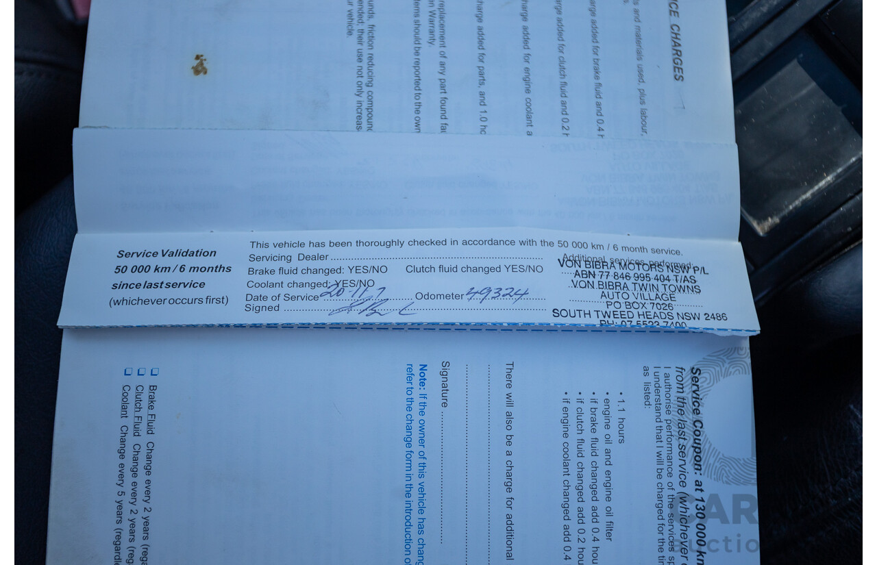 8/2005 Holden Commodore SS VZ Utility Heron White 5.7L V8