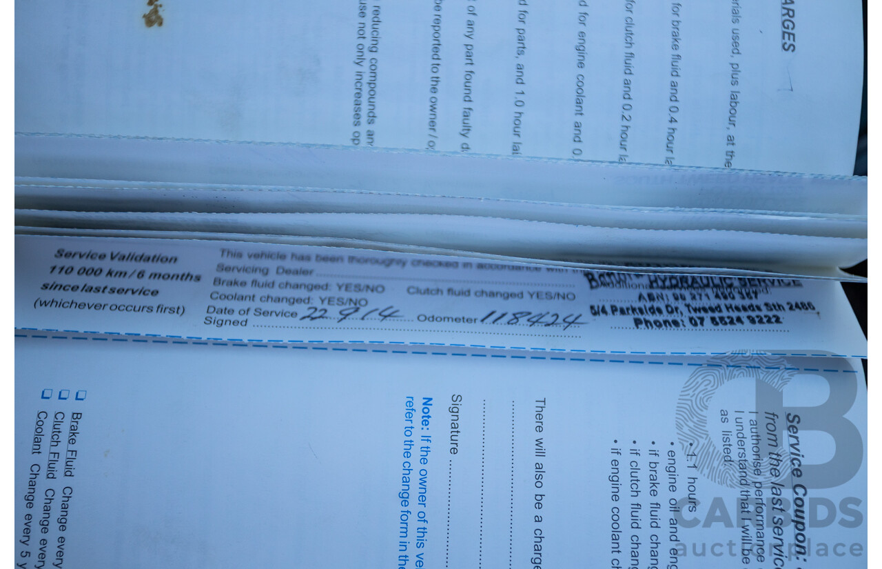 8/2005 Holden Commodore SS VZ Utility Heron White 5.7L V8