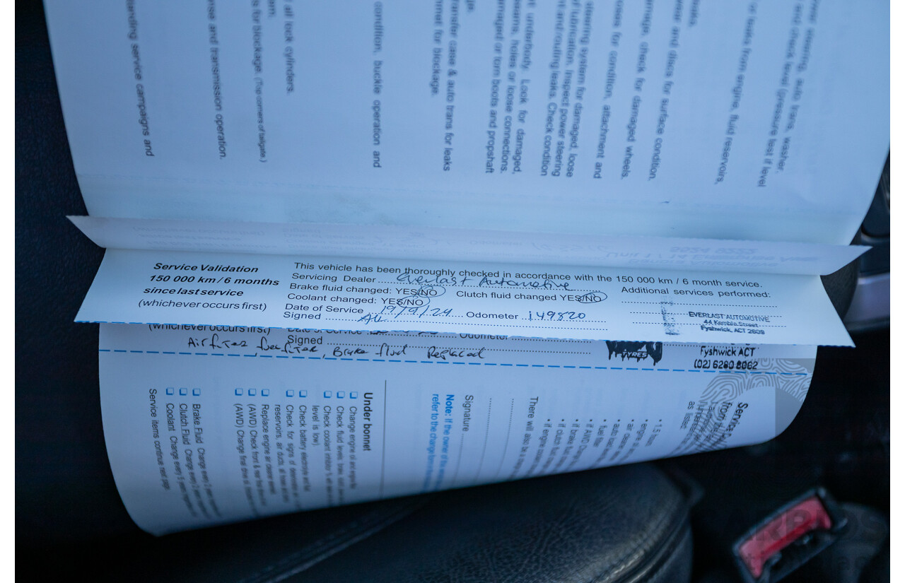 8/2005 Holden Commodore SS VZ Utility Heron White 5.7L V8