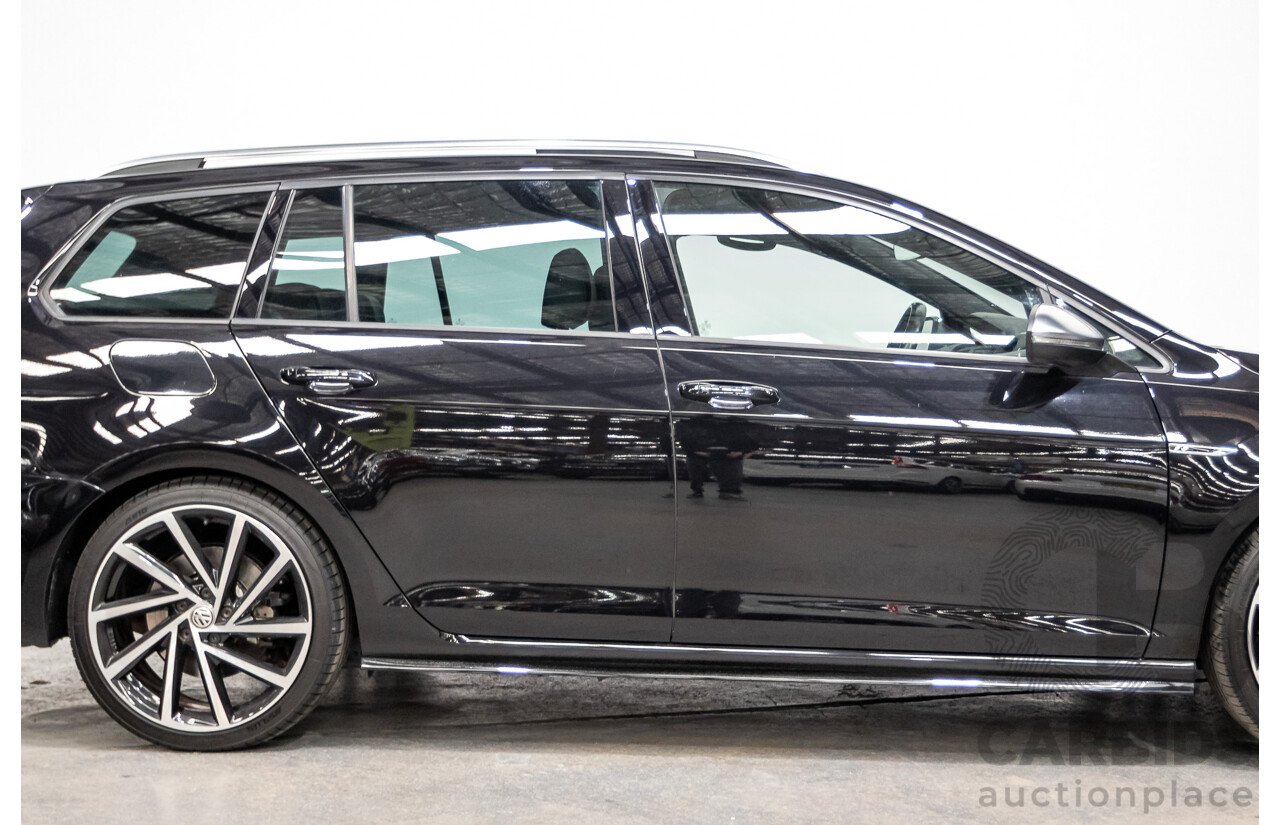 3/2019 Volkswagen Golf R (AWD) Mk7.5 AU MY19 4D Wagon Deep Black Turbo 2.0L