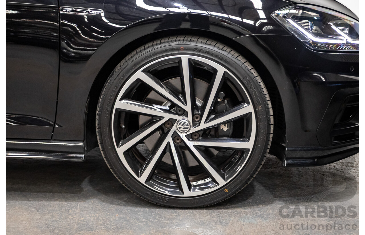 3/2019 Volkswagen Golf R (AWD) Mk7.5 AU MY19 4D Wagon Deep Black Turbo 2.0L