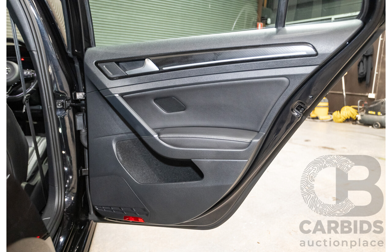 3/2019 Volkswagen Golf R (AWD) Mk7.5 AU MY19 4D Wagon Deep Black Turbo 2.0L