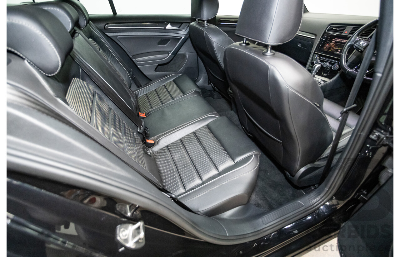 3/2019 Volkswagen Golf R (AWD) Mk7.5 AU MY19 4D Wagon Deep Black Turbo 2.0L