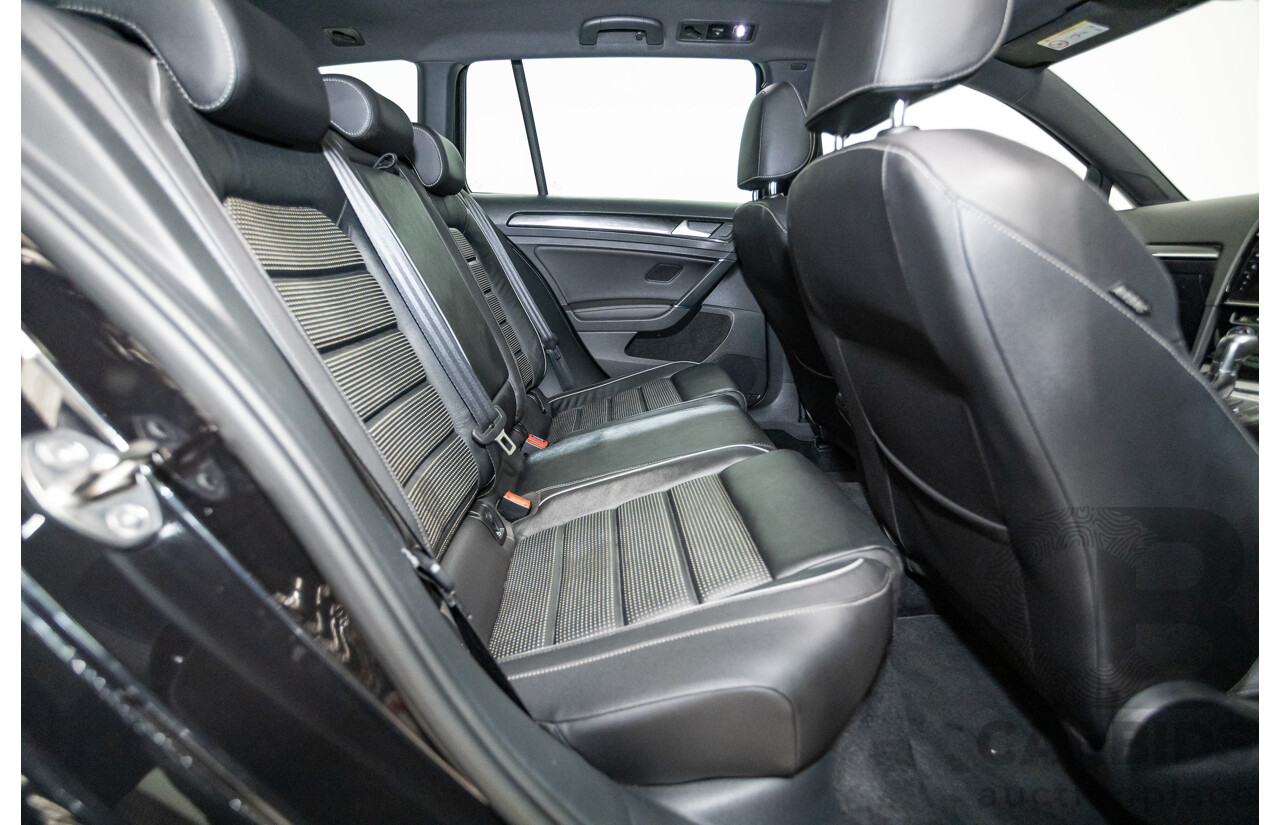 3/2019 Volkswagen Golf R (AWD) Mk7.5 AU MY19 4D Wagon Deep Black Turbo 2.0L