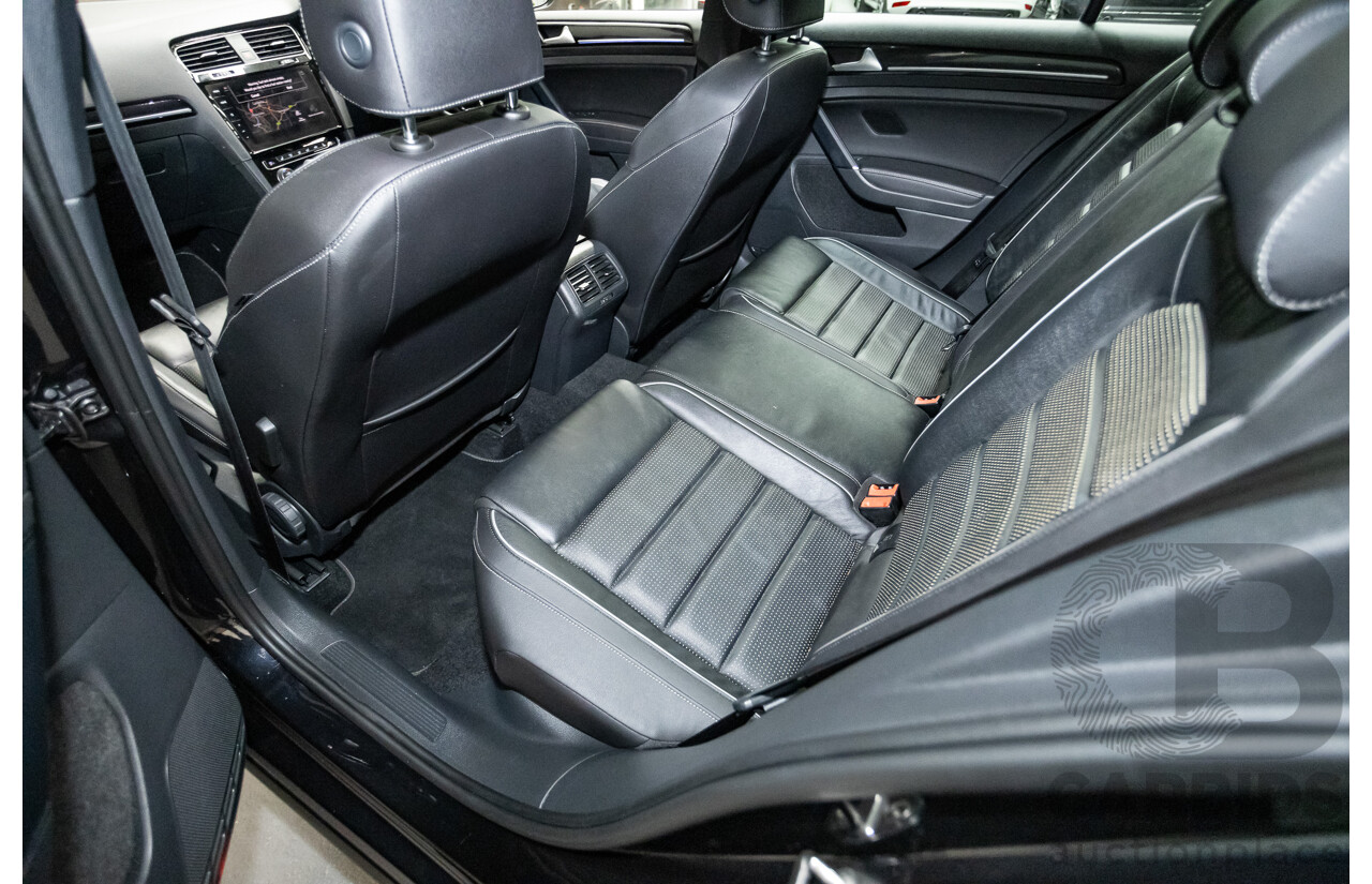 3/2019 Volkswagen Golf R (AWD) Mk7.5 AU MY19 4D Wagon Deep Black Turbo 2.0L