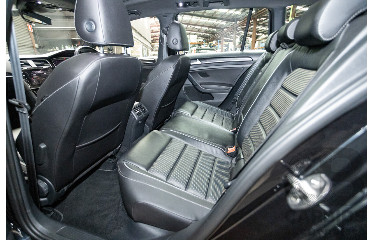 3/2019 Volkswagen Golf R (AWD) Mk7.5 AU MY19 4D Wagon Deep Black Turbo 2.0L