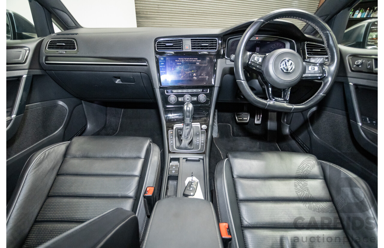 3/2019 Volkswagen Golf R (AWD) Mk7.5 AU MY19 4D Wagon Deep Black Turbo 2.0L