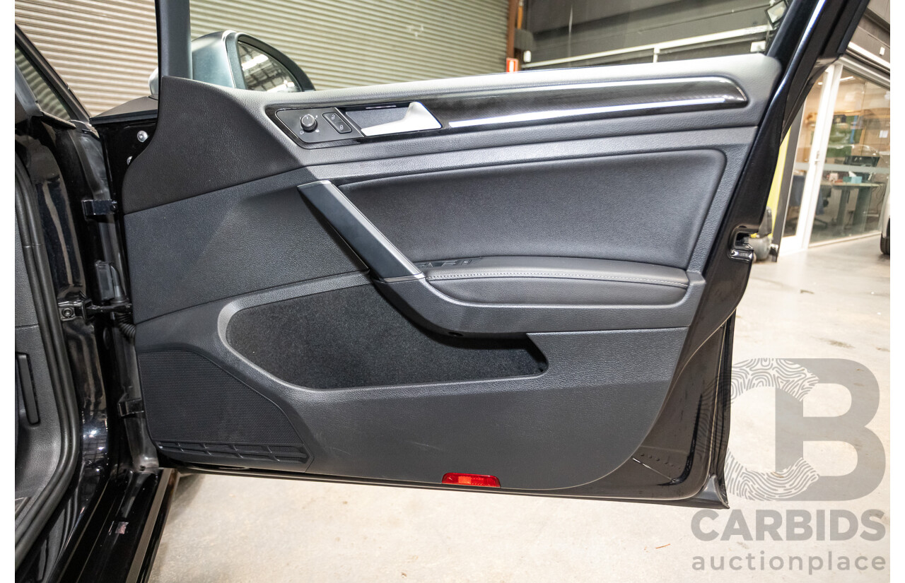 3/2019 Volkswagen Golf R (AWD) Mk7.5 AU MY19 4D Wagon Deep Black Turbo 2.0L