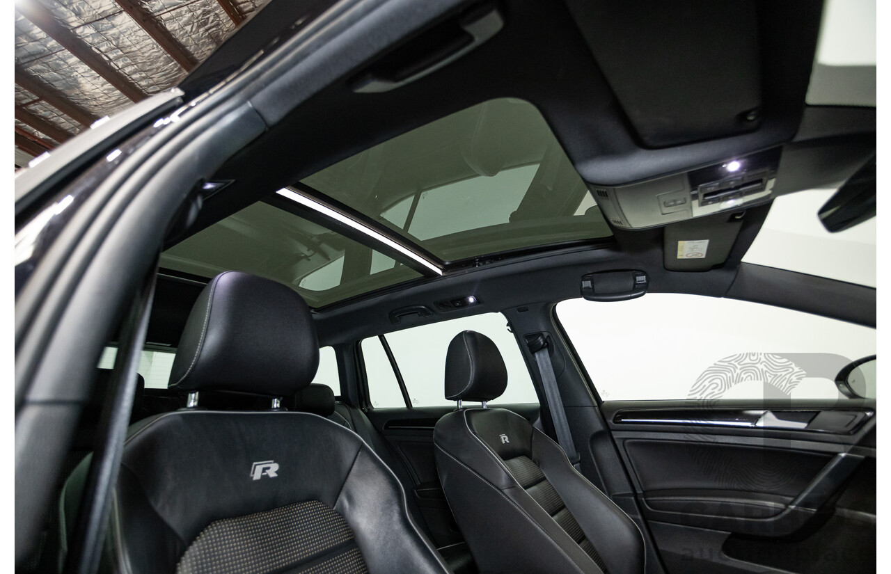 3/2019 Volkswagen Golf R (AWD) Mk7.5 AU MY19 4D Wagon Deep Black Turbo 2.0L