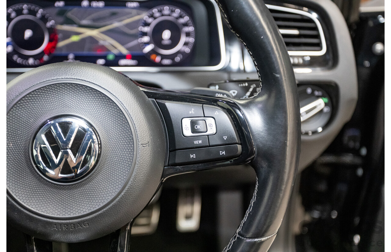 3/2019 Volkswagen Golf R (AWD) Mk7.5 AU MY19 4D Wagon Deep Black Turbo 2.0L