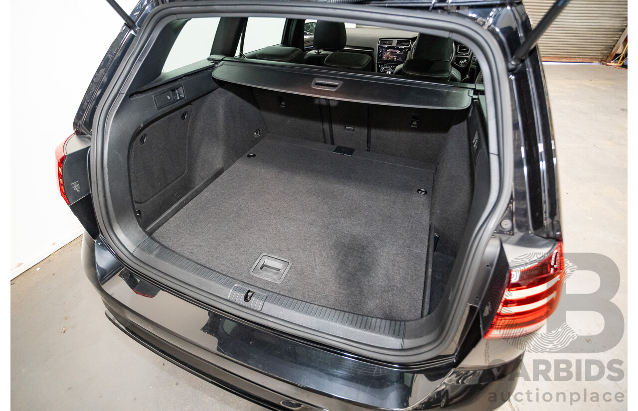 3/2019 Volkswagen Golf R (AWD) Mk7.5 AU MY19 4D Wagon Deep Black Turbo 2.0L