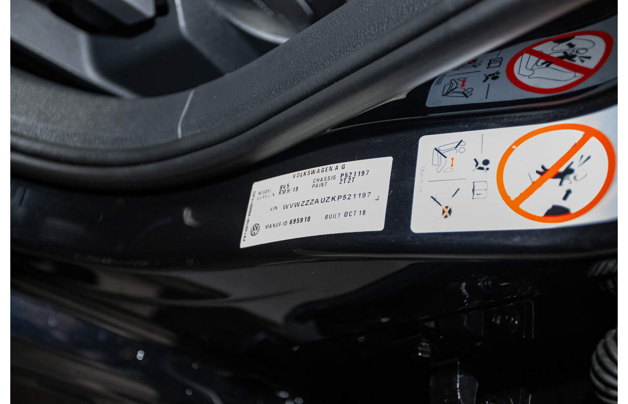 3/2019 Volkswagen Golf R (AWD) Mk7.5 AU MY19 4D Wagon Deep Black Turbo 2.0L