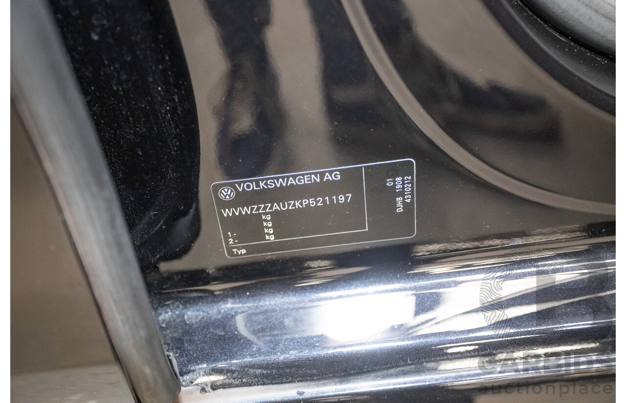 3/2019 Volkswagen Golf R (AWD) Mk7.5 AU MY19 4D Wagon Deep Black Turbo 2.0L