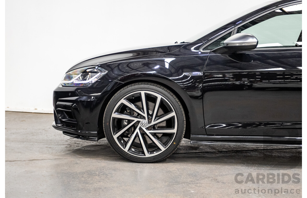 3/2019 Volkswagen Golf R (AWD) Mk7.5 AU MY19 4D Wagon Deep Black Turbo 2.0L