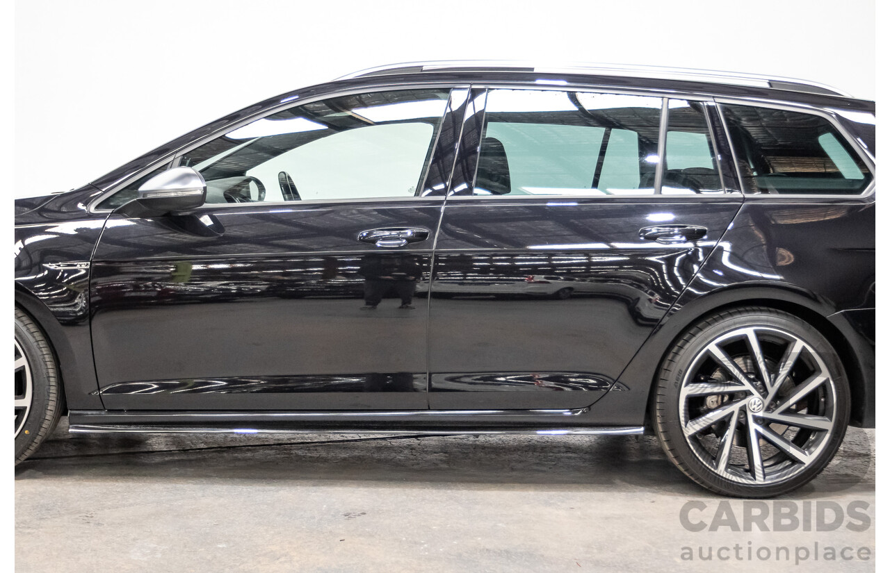 3/2019 Volkswagen Golf R (AWD) Mk7.5 AU MY19 4D Wagon Deep Black Turbo 2.0L