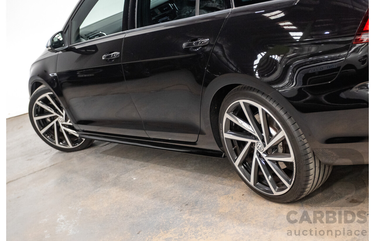 3/2019 Volkswagen Golf R (AWD) Mk7.5 AU MY19 4D Wagon Deep Black Turbo 2.0L