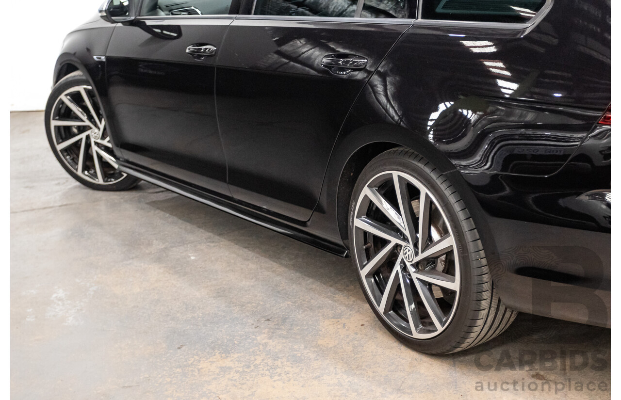 3/2019 Volkswagen Golf R (AWD) Mk7.5 AU MY19 4D Wagon Deep Black Turbo 2.0L