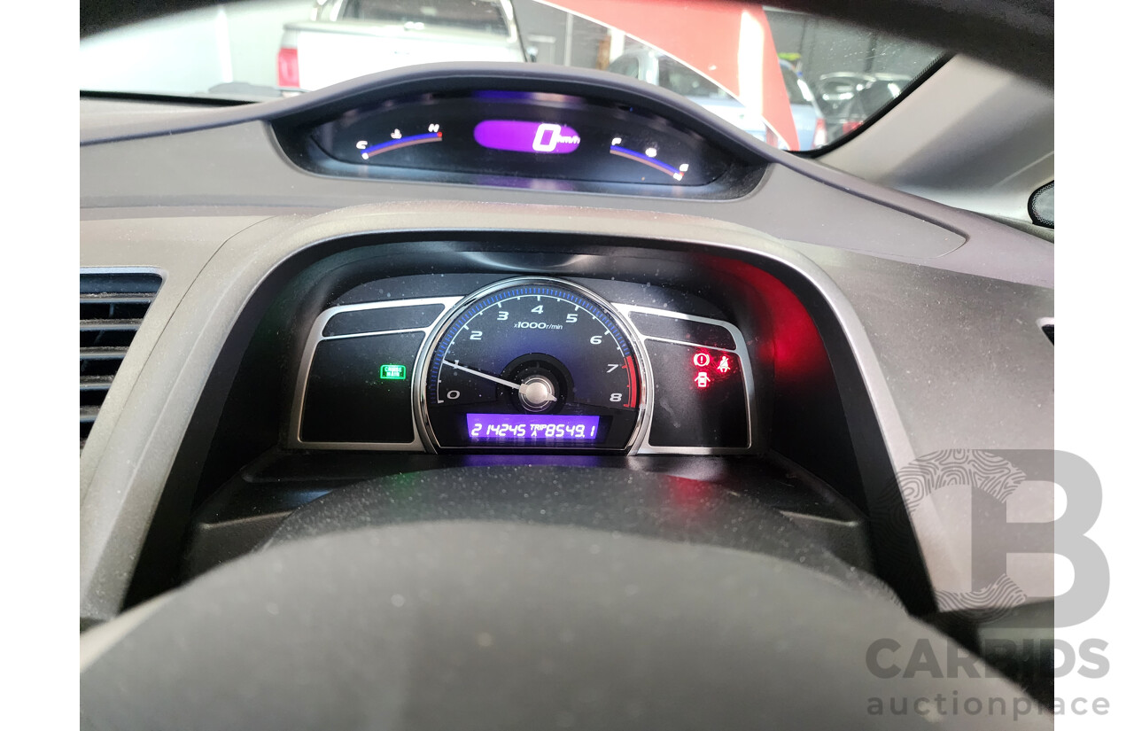 1/2010 Honda Civic VTi MY10 4d Sedan Maroon 1.8L