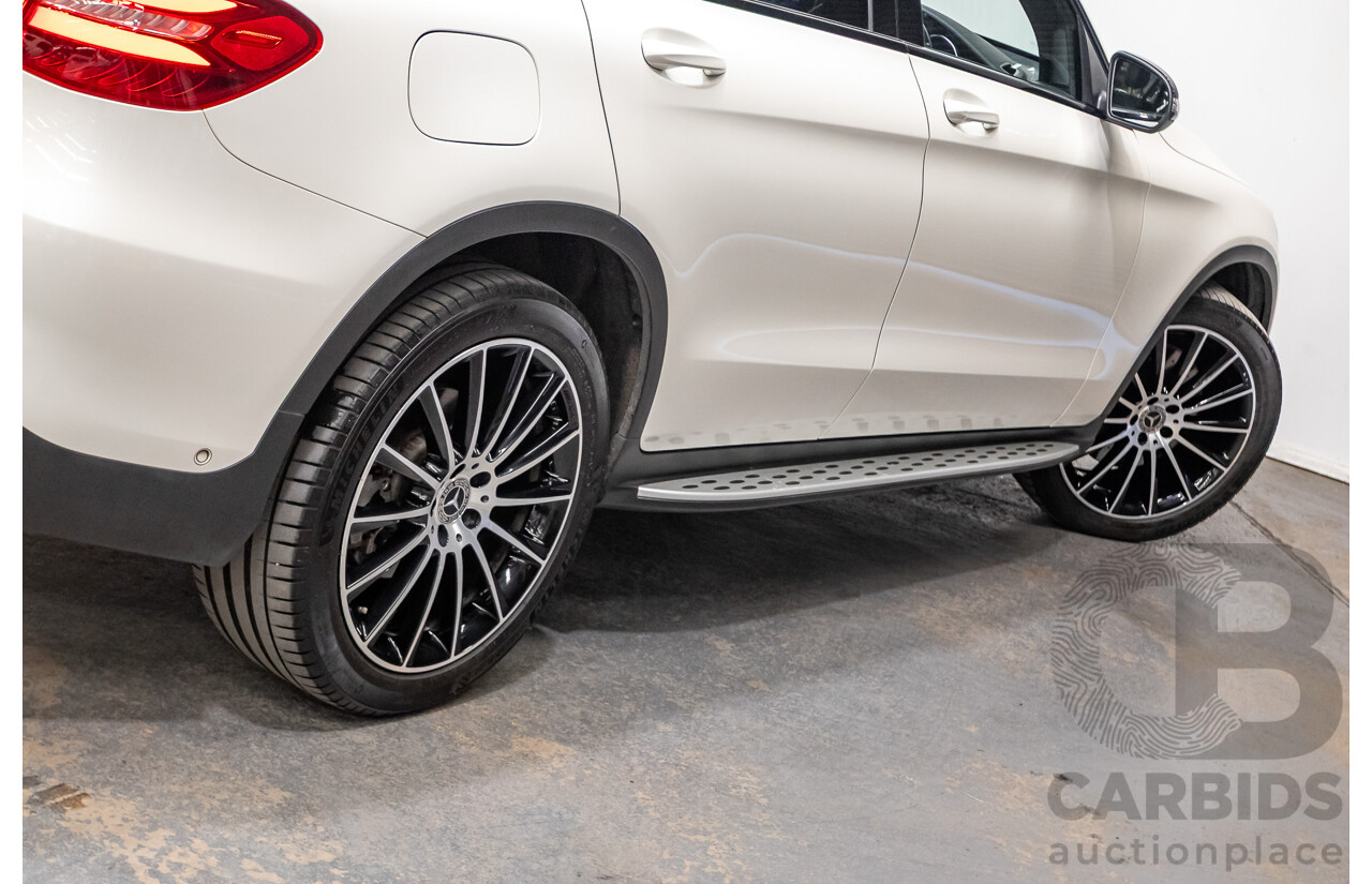 03/2019 Mercedes-Benz GLC200 (AWD) X253 MY19.5 4D Wagon Diamond White Turbo 2.0L