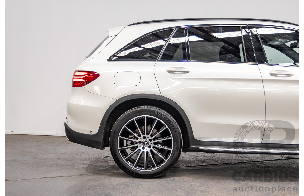 03/2019 Mercedes-Benz GLC200 (AWD) X253 MY19.5 4D Wagon Diamond White Turbo 2.0L