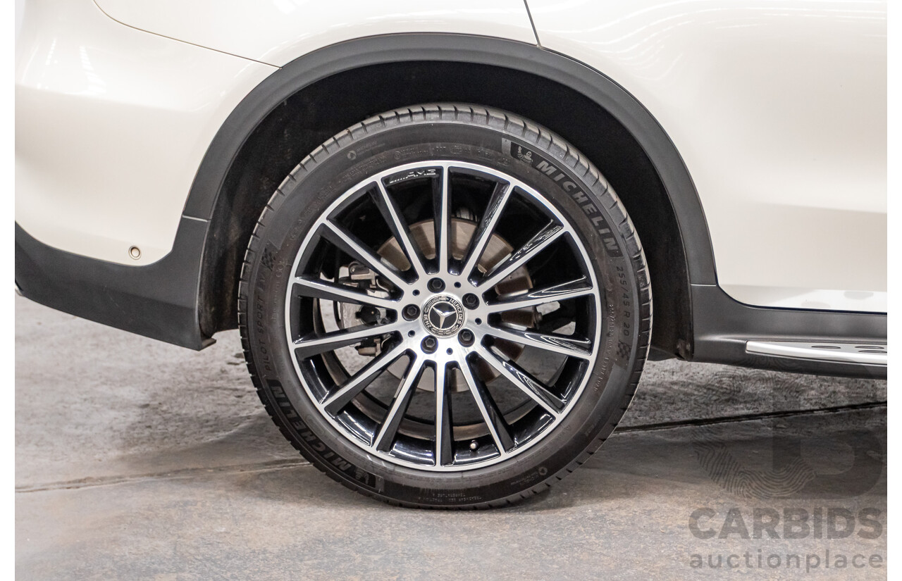 03/2019 Mercedes-Benz GLC200 (AWD) X253 MY19.5 4D Wagon Diamond White Turbo 2.0L