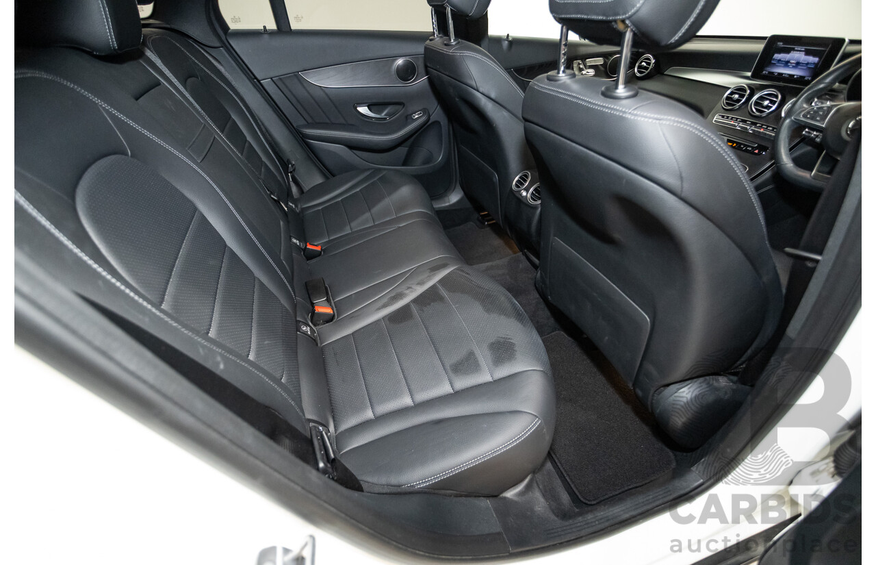 03/2019 Mercedes-Benz GLC200 (AWD) X253 MY19.5 4D Wagon Diamond White Turbo 2.0L