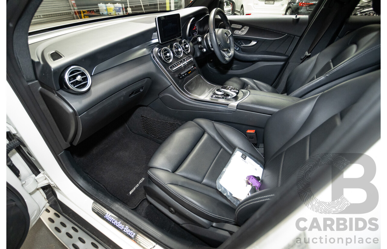 03/2019 Mercedes-Benz GLC200 (AWD) X253 MY19.5 4D Wagon Diamond White Turbo 2.0L