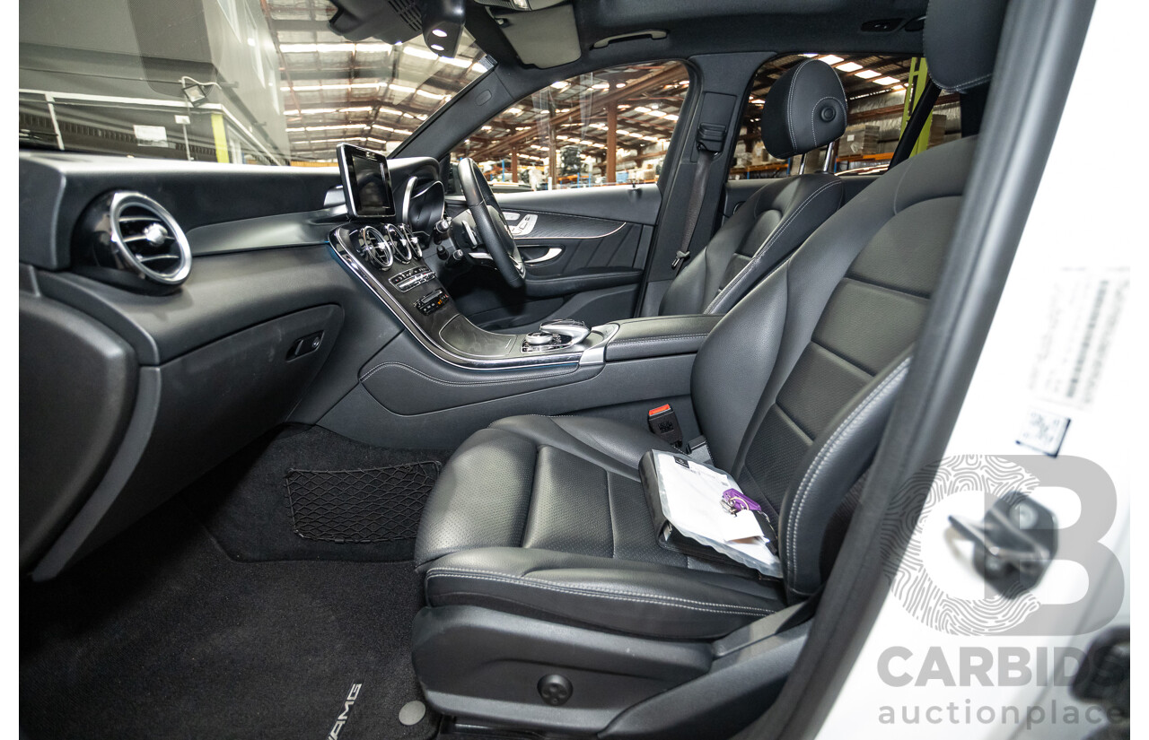 03/2019 Mercedes-Benz GLC200 (AWD) X253 MY19.5 4D Wagon Diamond White Turbo 2.0L