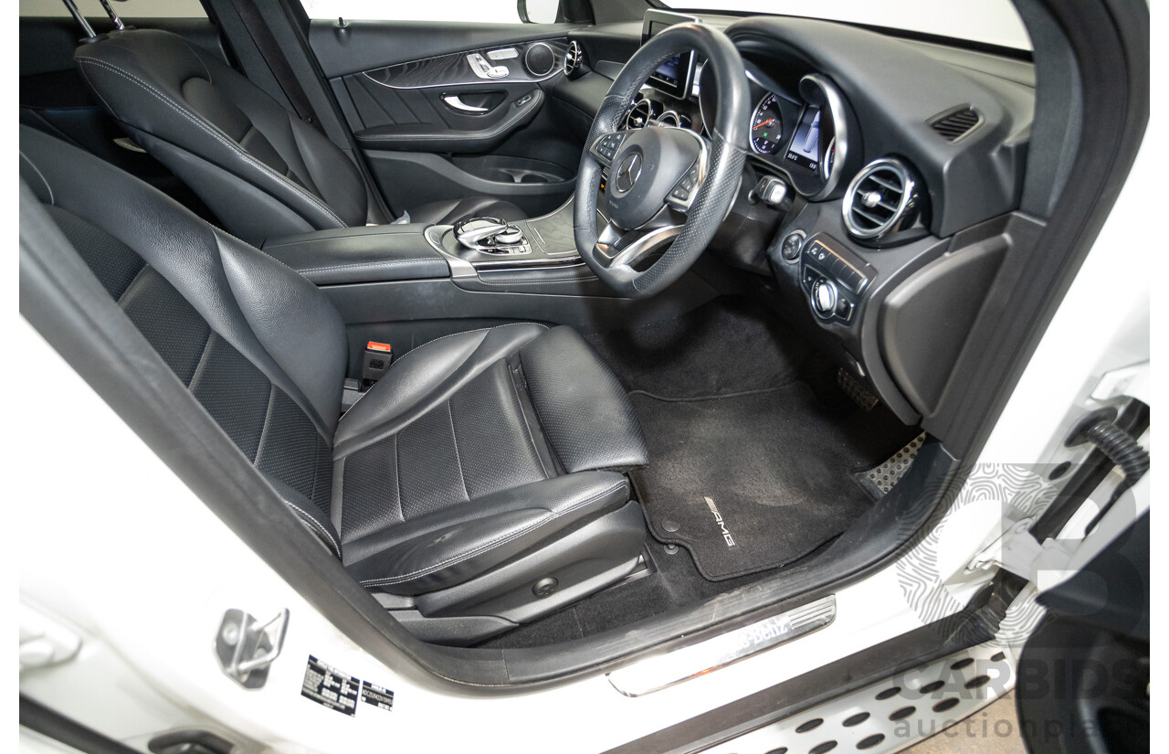 03/2019 Mercedes-Benz GLC200 (AWD) X253 MY19.5 4D Wagon Diamond White Turbo 2.0L