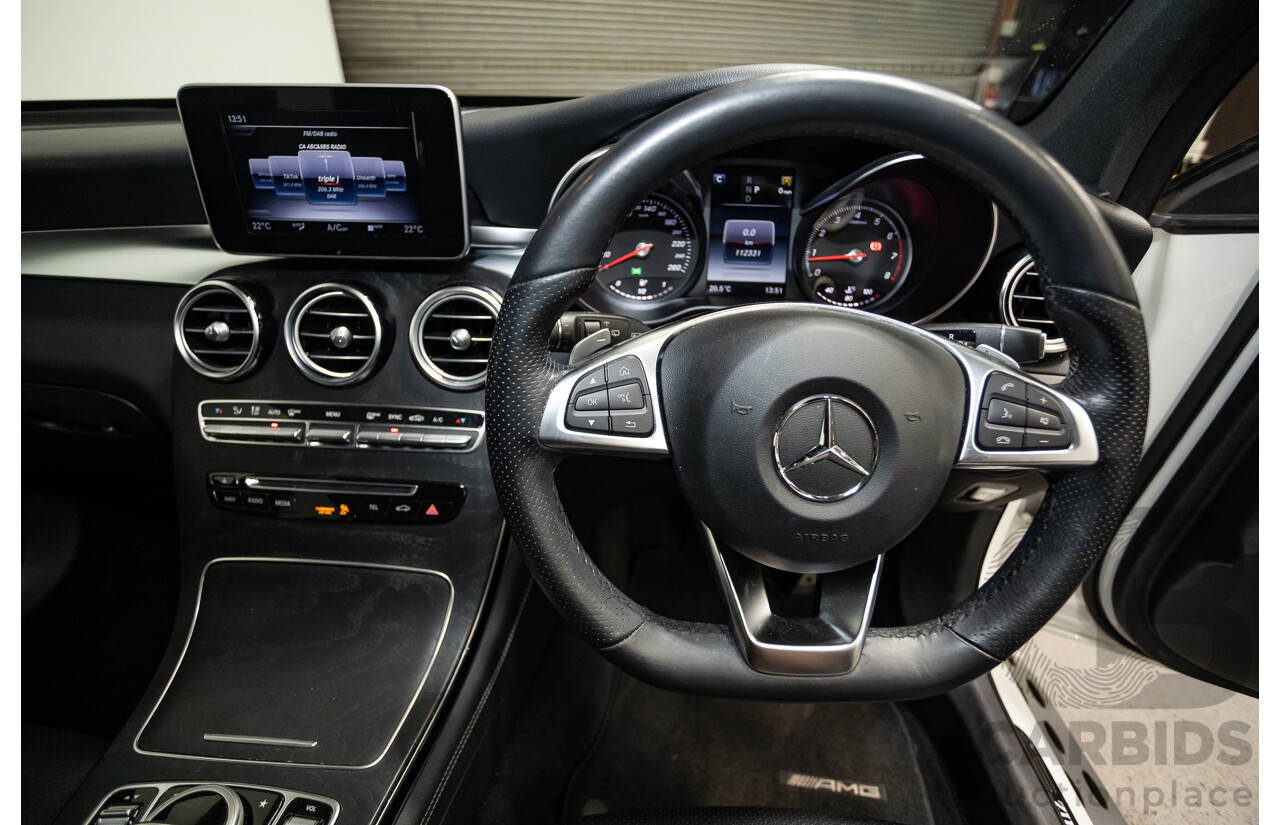 03/2019 Mercedes-Benz GLC200 (AWD) X253 MY19.5 4D Wagon Diamond White Turbo 2.0L