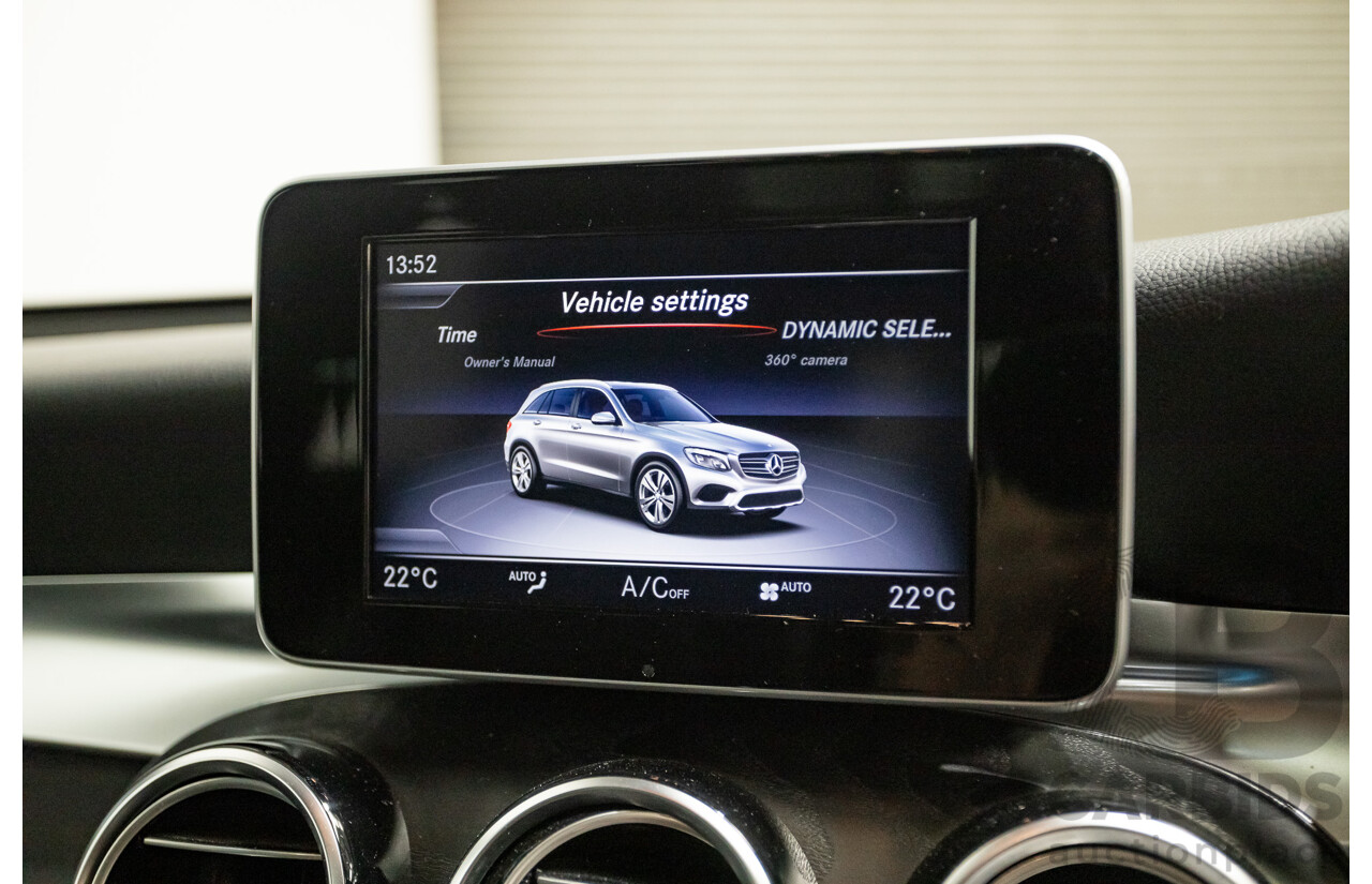 03/2019 Mercedes-Benz GLC200 (AWD) X253 MY19.5 4D Wagon Diamond White Turbo 2.0L