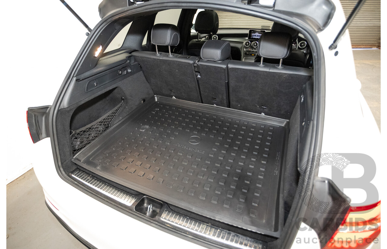 03/2019 Mercedes-Benz GLC200 (AWD) X253 MY19.5 4D Wagon Diamond White Turbo 2.0L