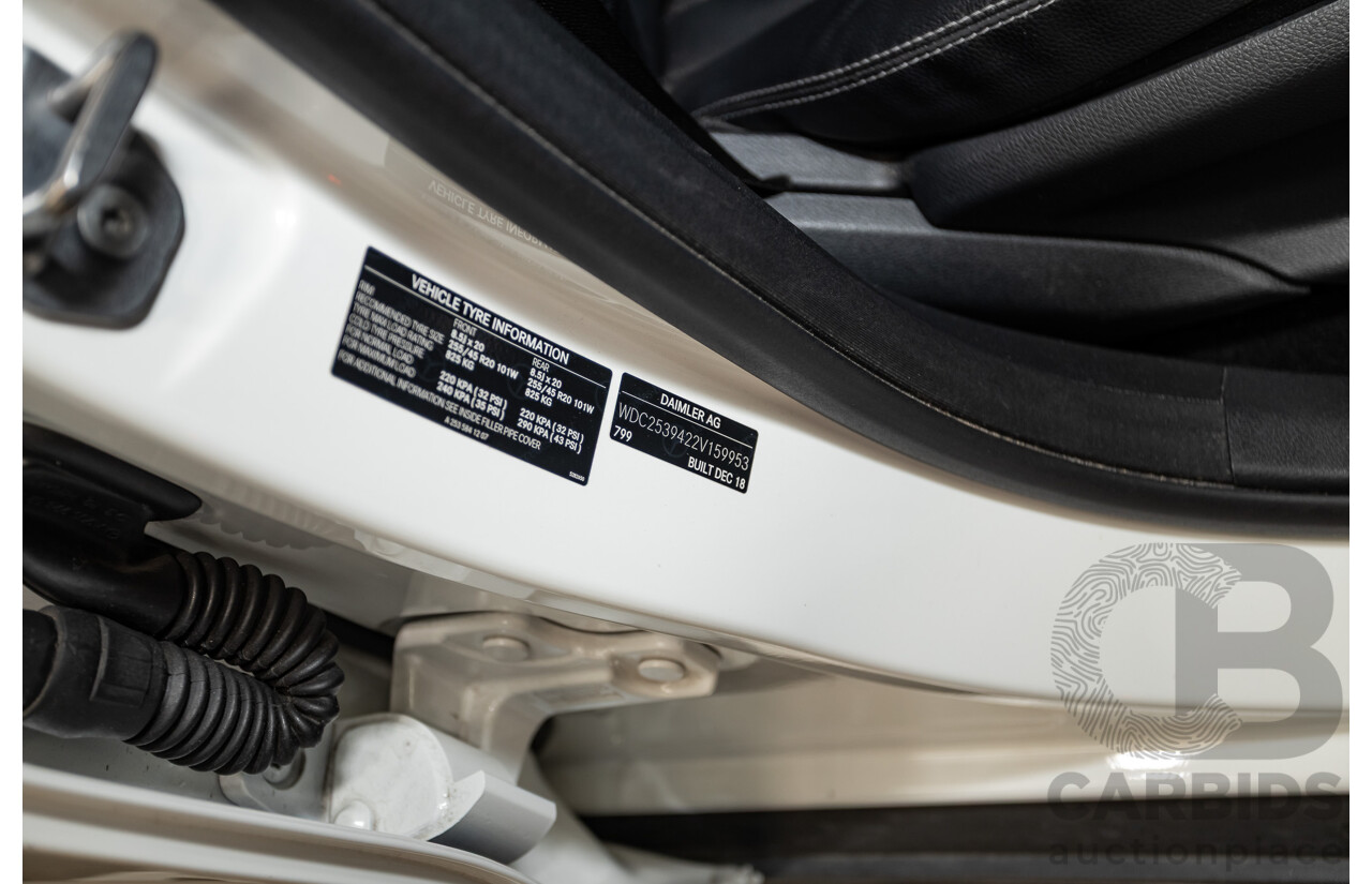 03/2019 Mercedes-Benz GLC200 (AWD) X253 MY19.5 4D Wagon Diamond White Turbo 2.0L