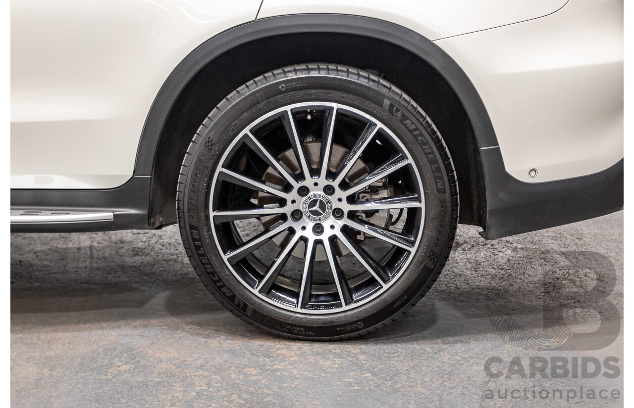 03/2019 Mercedes-Benz GLC200 (AWD) X253 MY19.5 4D Wagon Diamond White Turbo 2.0L