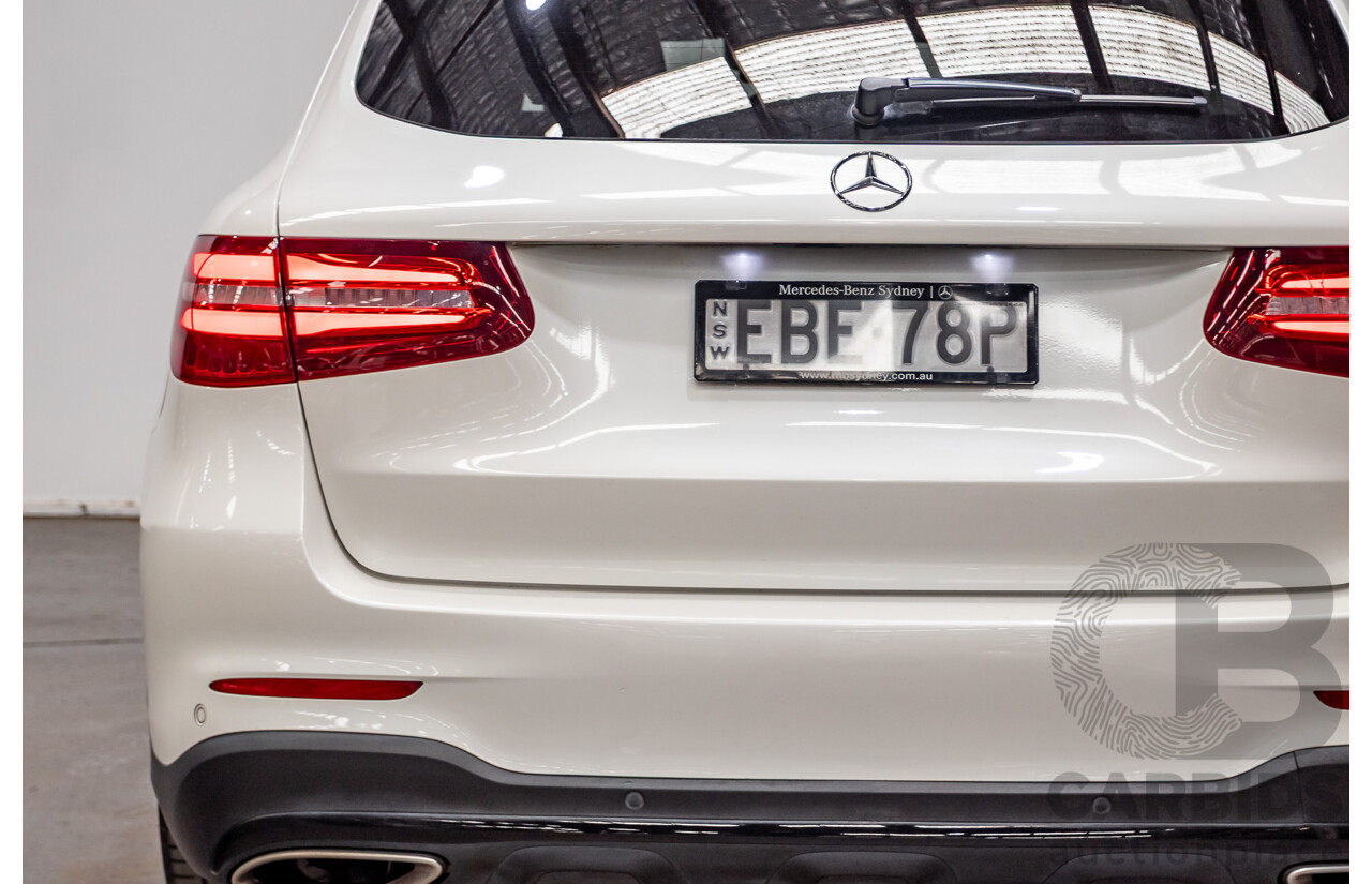 03/2019 Mercedes-Benz GLC200 (AWD) X253 MY19.5 4D Wagon Diamond White Turbo 2.0L