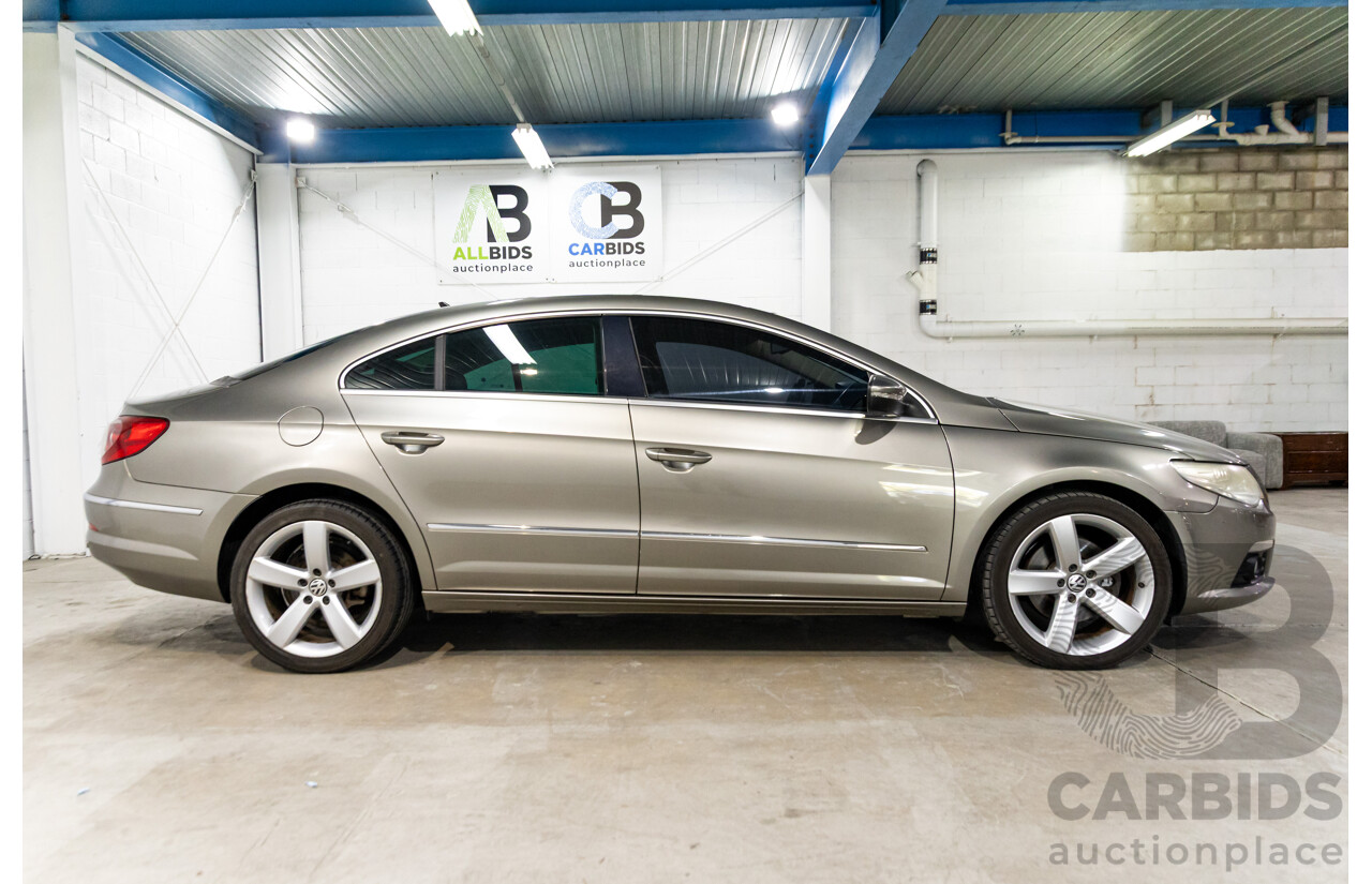 5/2009 Volkswagen Passat CC 125 TDI 3C 4d Coupe Cashmere Brown Turbo Diesel 2.0L