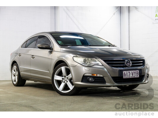 5/2009 Volkswagen Passat CC 125 TDI 3C 4d Coupe Cashmere Brown Turbo Diesel 2.0L