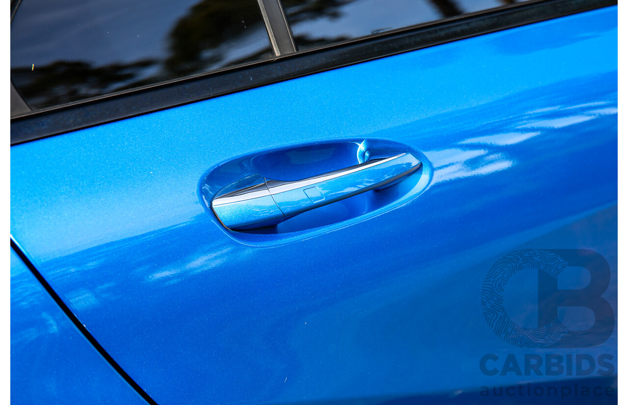 1/2015 Mercedes-Benz A45 AMG 176 MY15 5d Hatchback South Sea Blue Metallic Turbo 2.0L