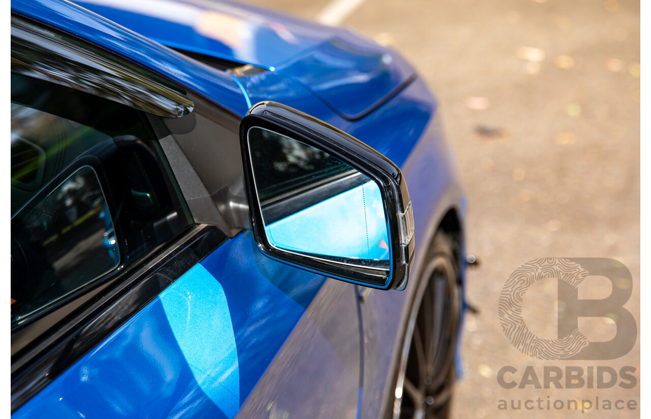 1/2015 Mercedes-Benz A45 AMG 176 MY15 5d Hatchback South Sea Blue Metallic Turbo 2.0L